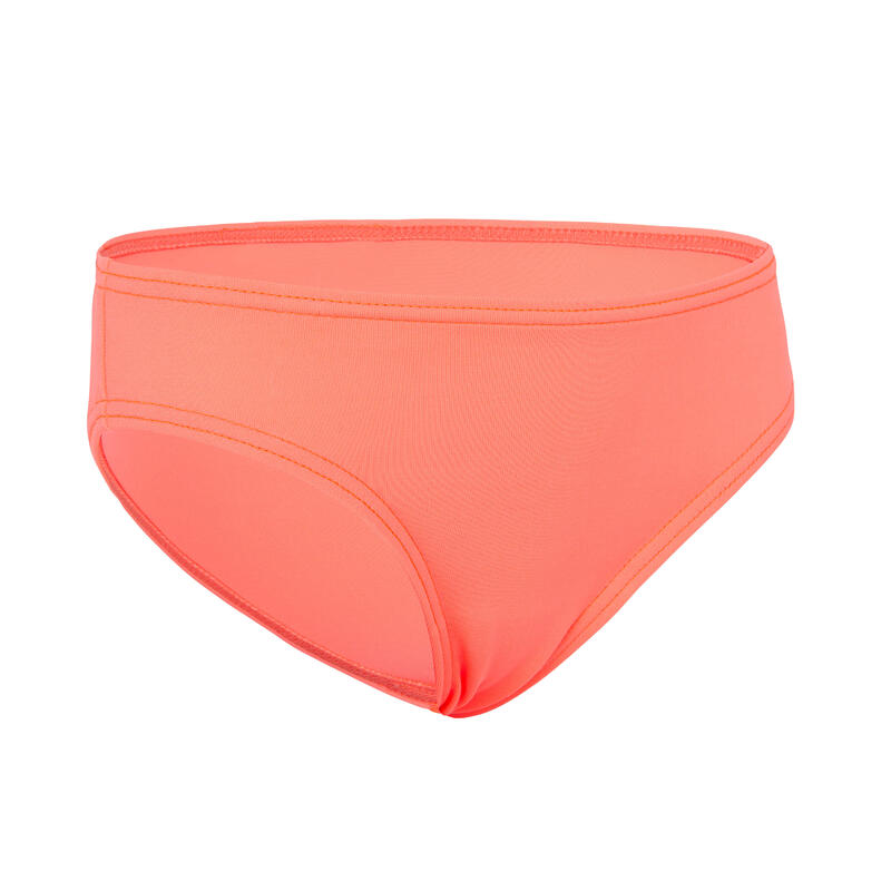 bas de maillot de bain FILLETTE JUNE CORAIL