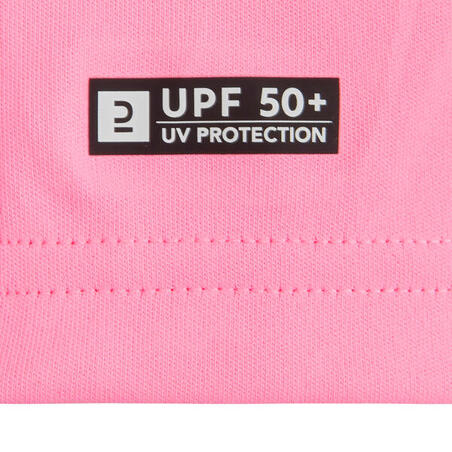 Roze dečja majica s UV zaštitom