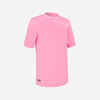 Bērnu UV aizsardzības T krekls, rozā