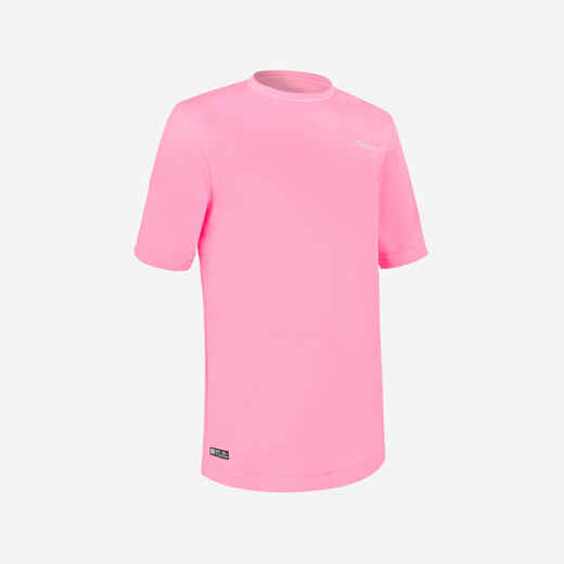 
      Kid's water tee shirt anti UV pink
  