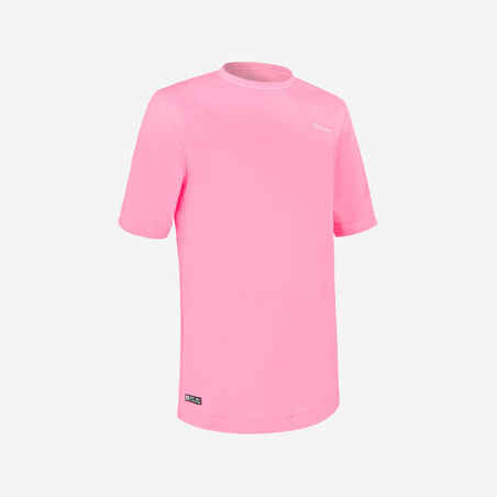 Rožnata majica z UV-zaščito 100 za otroke