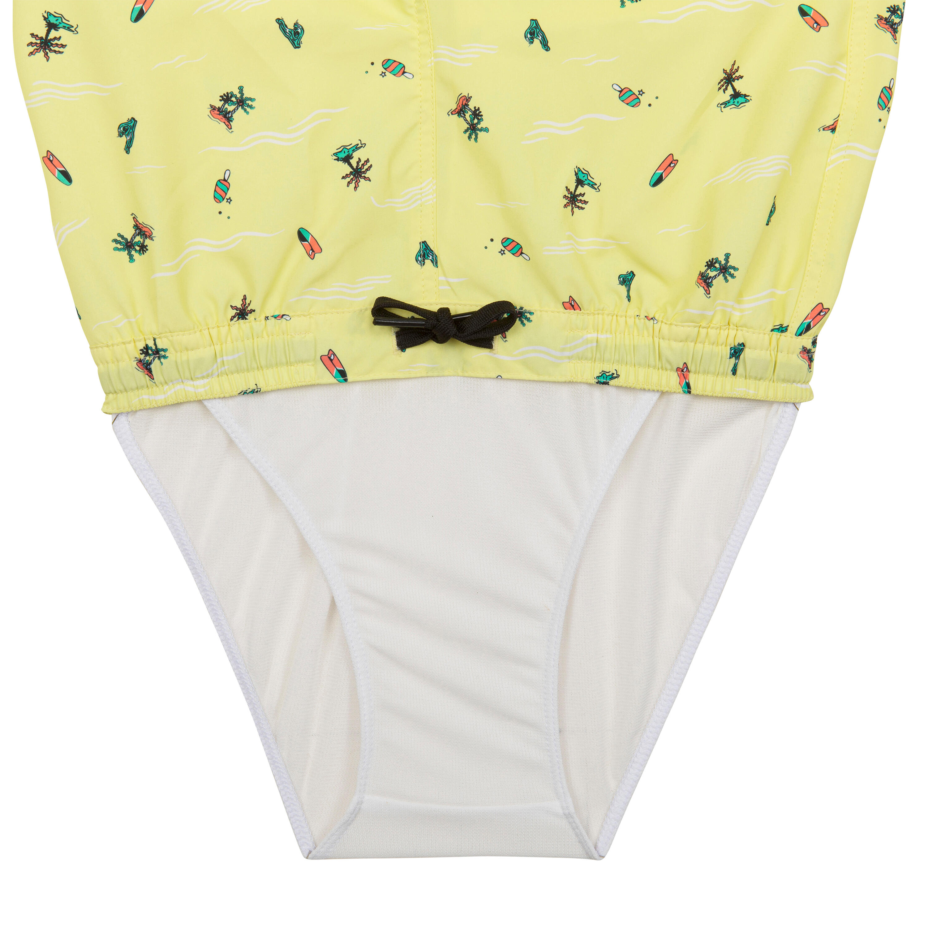 swimming shorts 100 - yellow 3/3