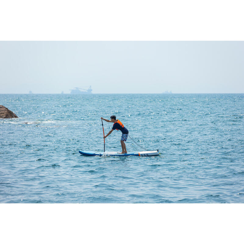 Pádlo na paddleboard 500 skládací nastavitelné karbon a sklolaminát 170–210 cm