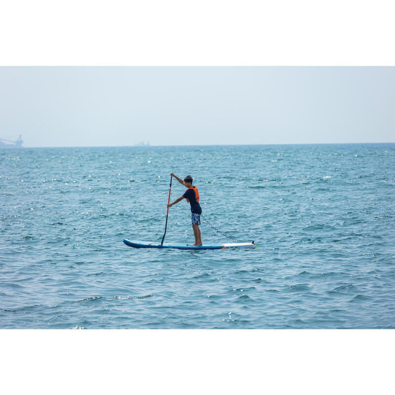 Pádlo na paddleboard 500 karbonové skládací nastavitelné 170-210 cm