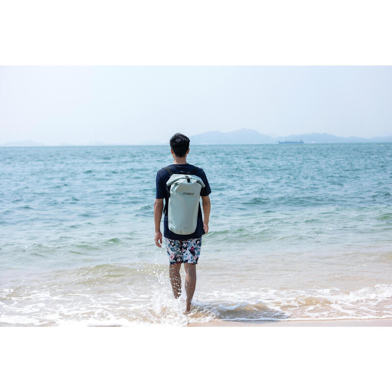 Saco Rolo de Stand Up Paddle Estanque 30L Caqui