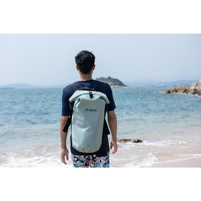 Saco Rolo de Stand Up Paddle Estanque 30L Caqui