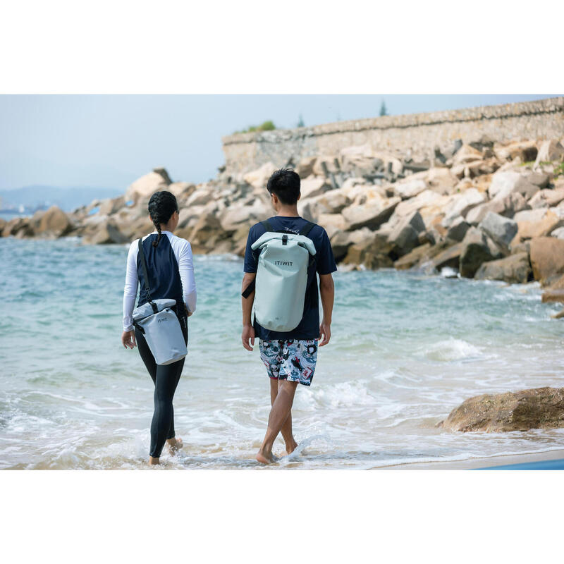 Saco Rolo de Stand Up Paddle Estanque 30L Caqui