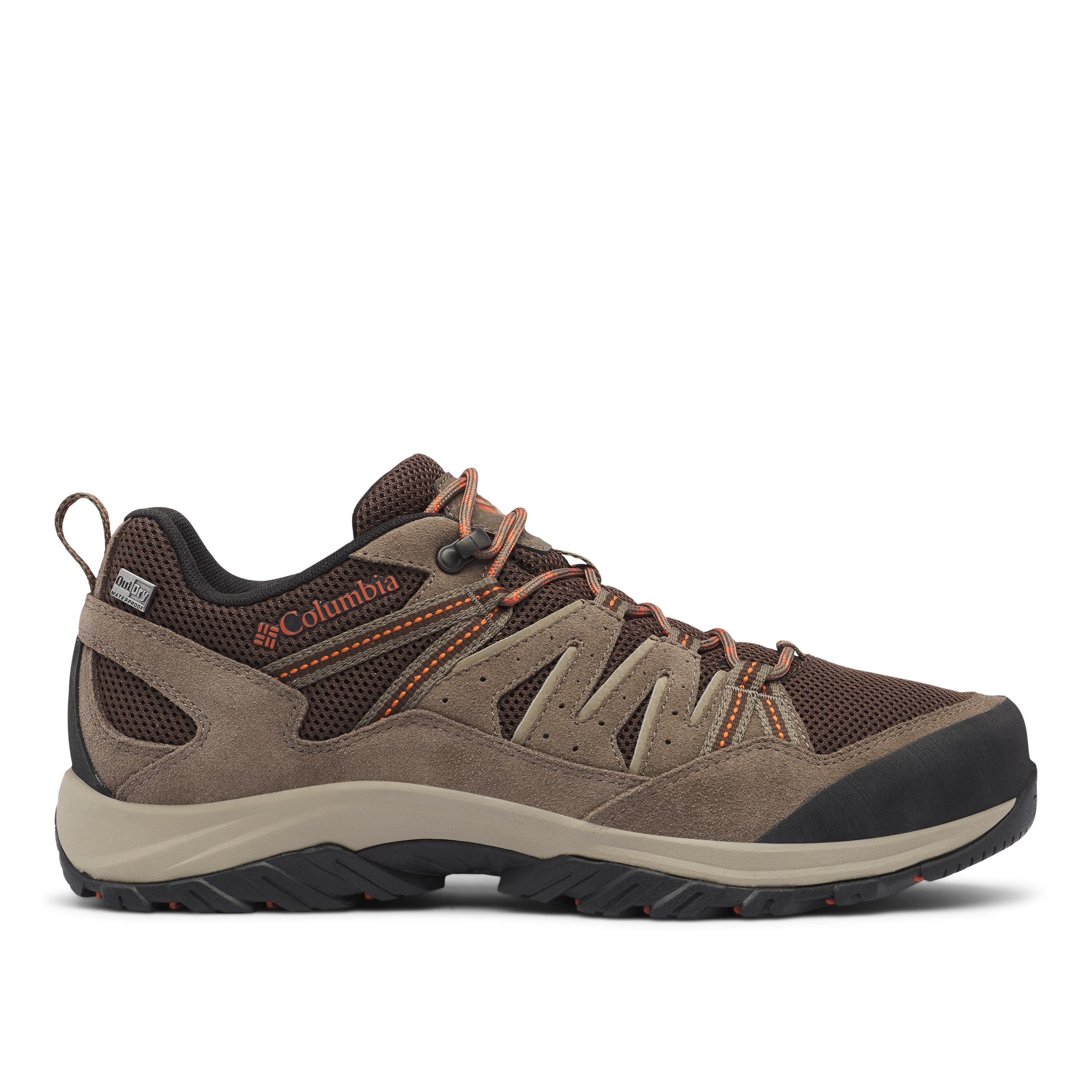 Men's waterproof walking shoes - Columbia Redmond - Brown 4/4