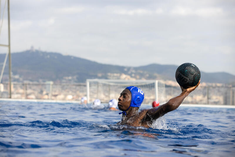 Minge lestată water polo 1KG Mărimea 5