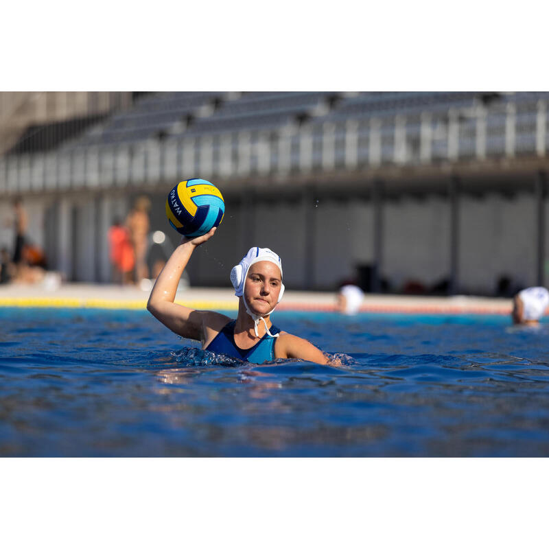 Waterpolobadpak dames Street blauw