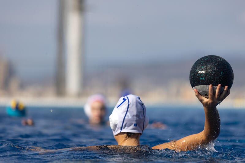 PIŁKA do WATERPOLO WP500 obciążona 800 G rozmiar 4