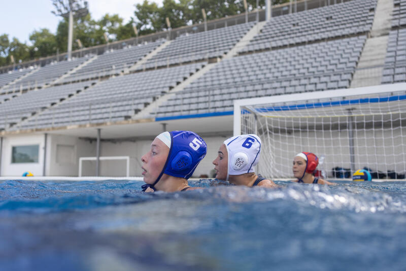 Lote 13 Gorros Waterpolo 900 Adulto Azul