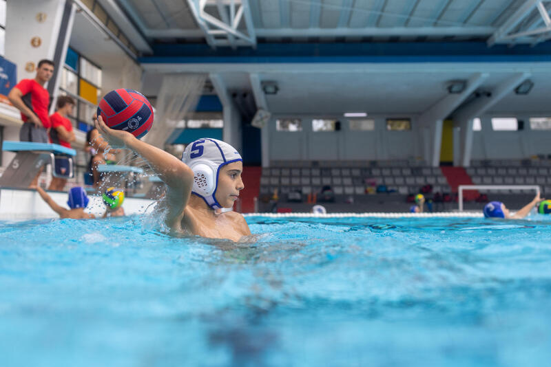 Set 15 Căşti Water Polo easyplay Alb Copii 