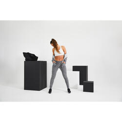 Pantalon Jogging SIim Fitness Femme - 520 noir - Maroc, achat en ligne