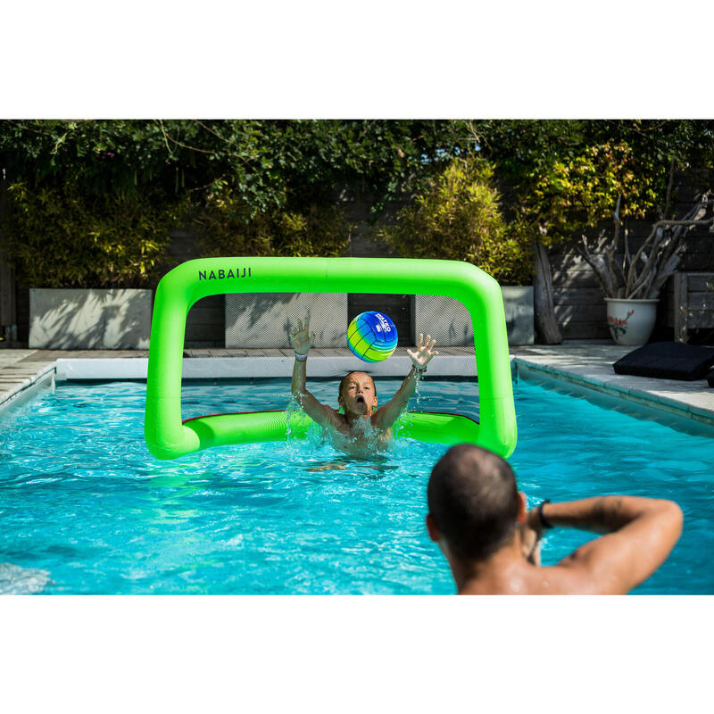 Wasserballtor aufblasbar 1,5 m - Watgoal Easy grün 