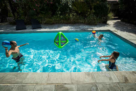 Mėtymo į taikinį žaidimas baseinui „360 Firshoot“
