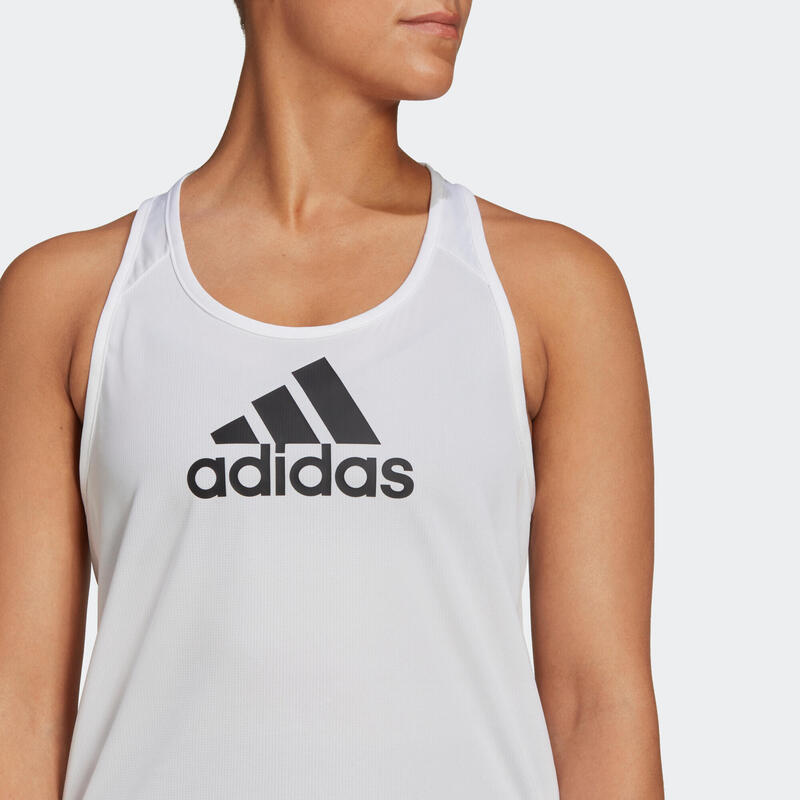 DEBARDEUR DE FITNESS CARDIO W BL TK ADIDAS FEMME