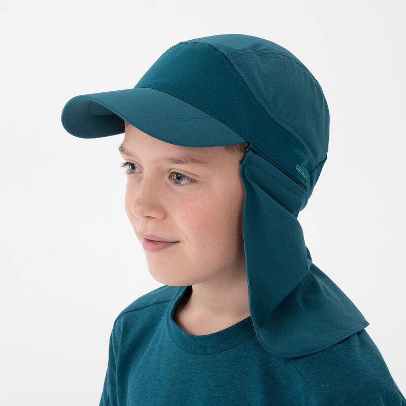 Çocuk UV Korumalı Outdoor Şapka - Mor - MH500