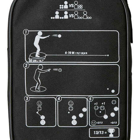 Set of 6 Recreational Petanque Boules 100