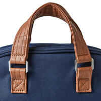 Semi-Rigid XL Bag for 3 Petanque Boules and Accessories - Blue