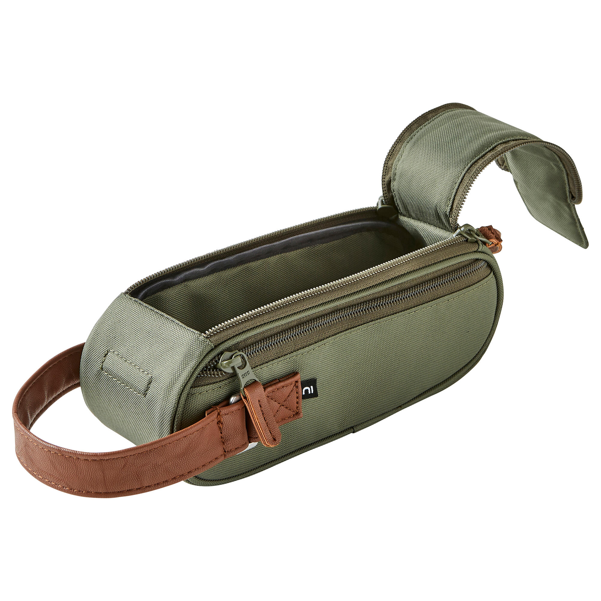 Semi-Rigid Bag for 3 Petanque Boules - Khaki - KOODZA