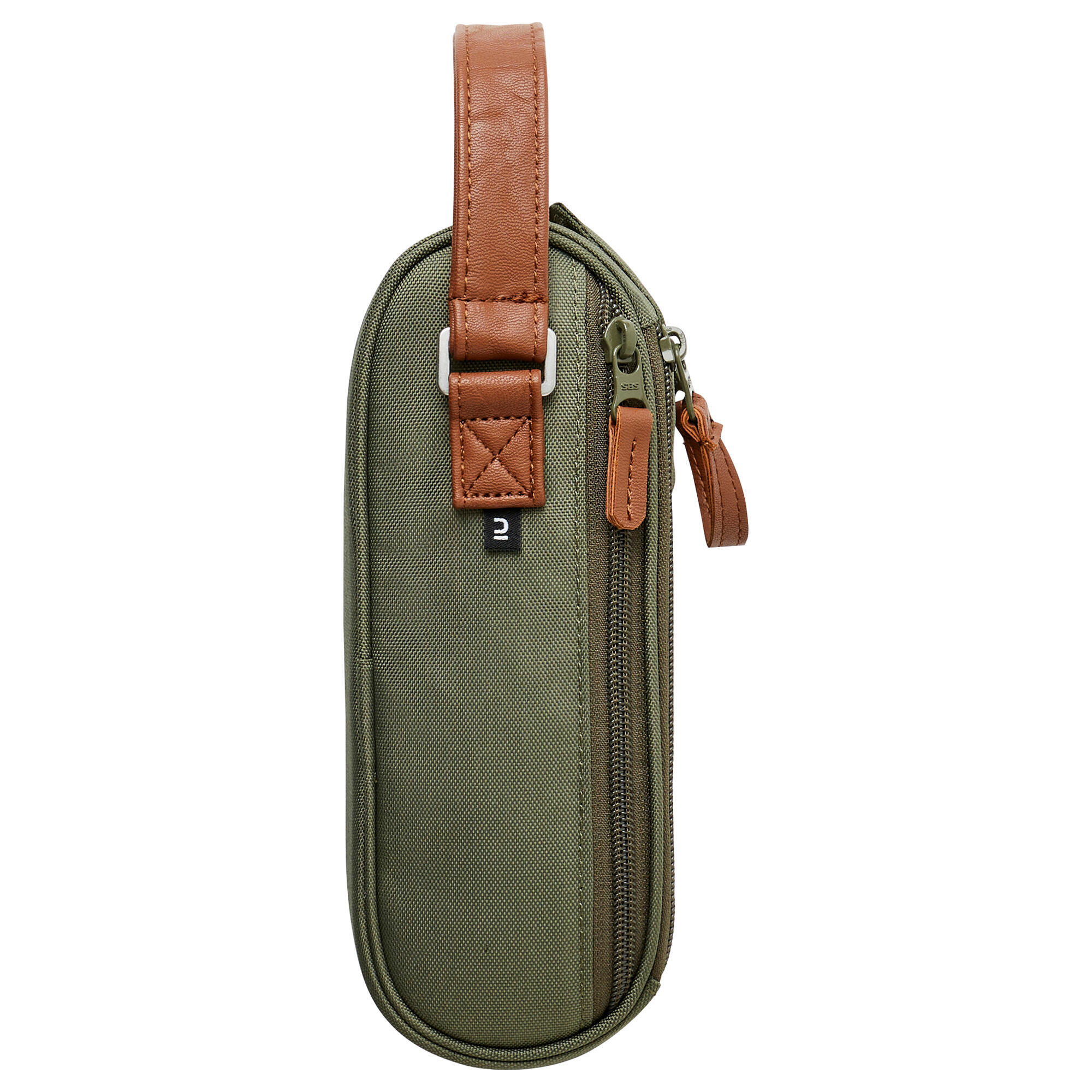 Semi-Rigid Bag for 3 Petanque Boules - Khaki 4/5