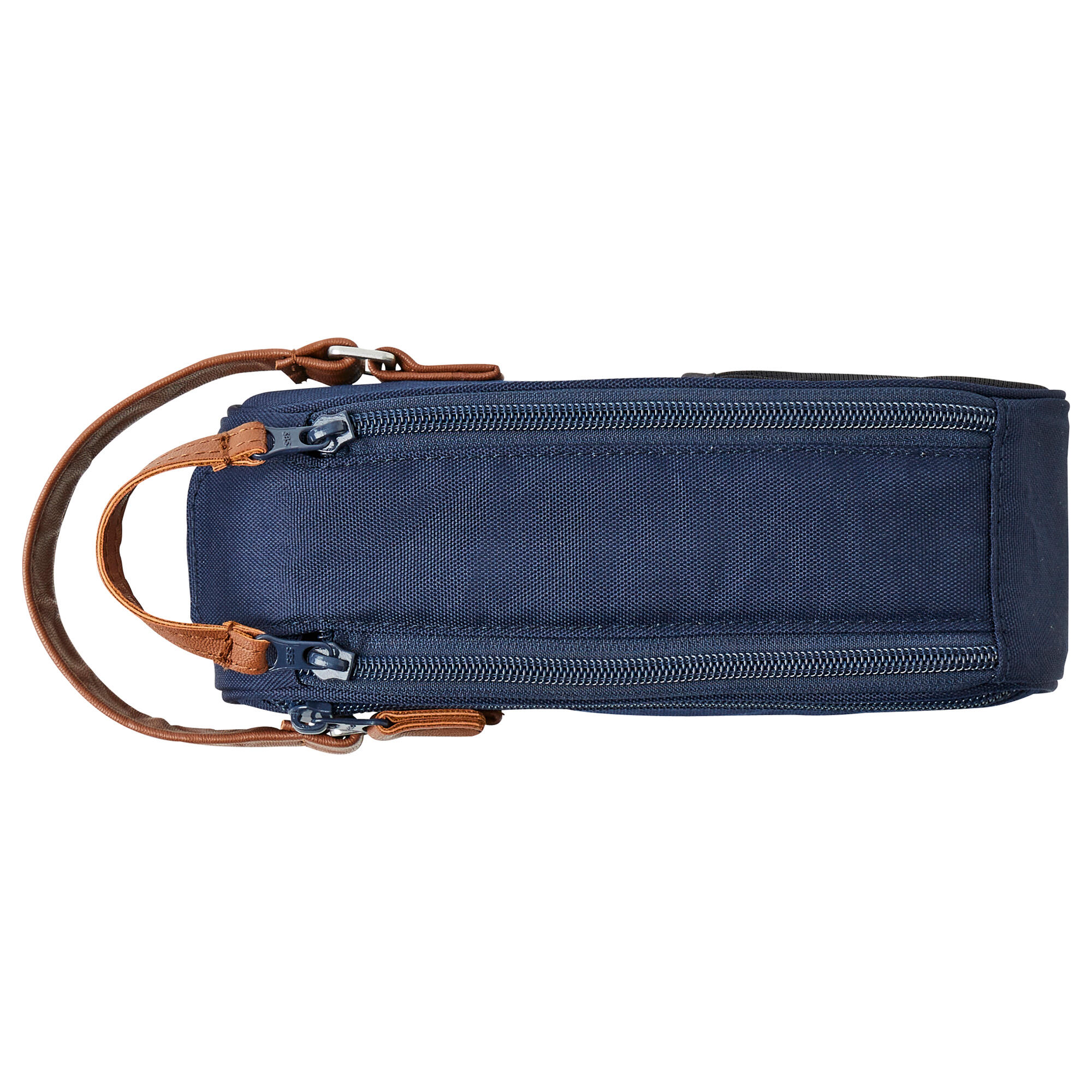 Semi-Rigid Bag for 3 Petanque Boules - Blue - KOODZA