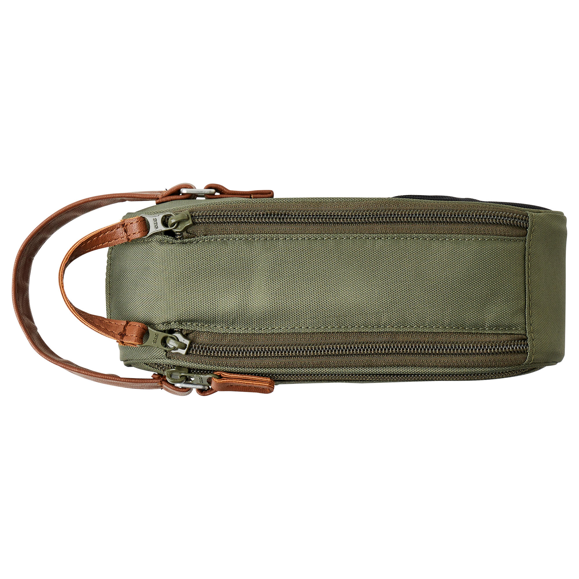 Semi-Rigid Bag for 3 Petanque Boules - Khaki - KOODZA