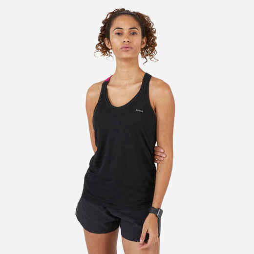 
      CARE WOMEN'S BREATHABLE RUNNING TANK TOP - BLACK/PINK
  