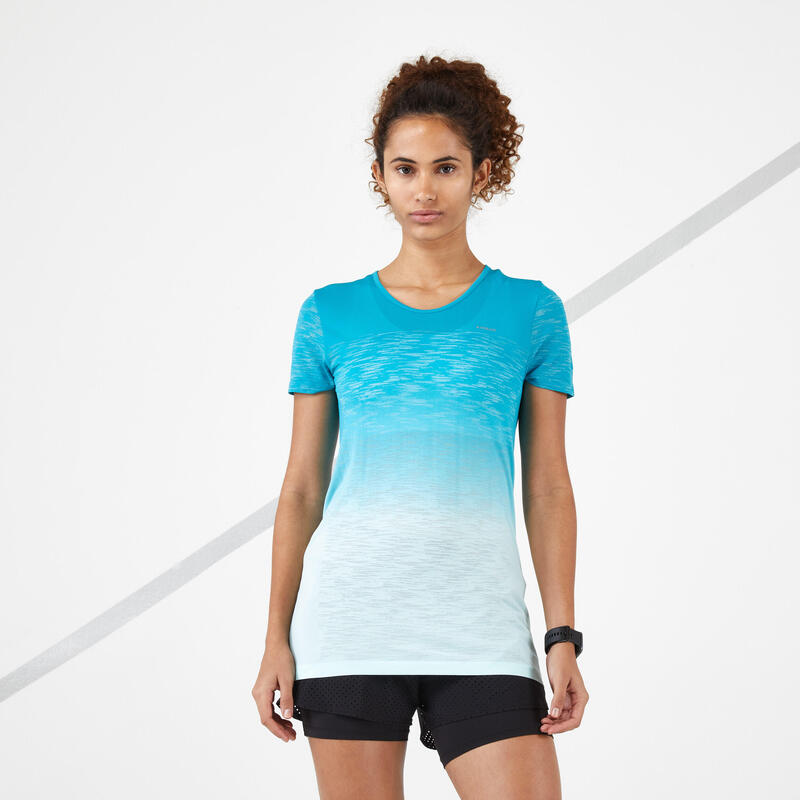 T-Shirt Sport Femme 140gr/m² 'Quilong' Taille XS Couleur Aqua Blue