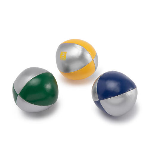 Lot De 3 Balles De Jonglage Pro Thud 115g Fluo Classic – Rose, Orange, Vert Néon + Sac