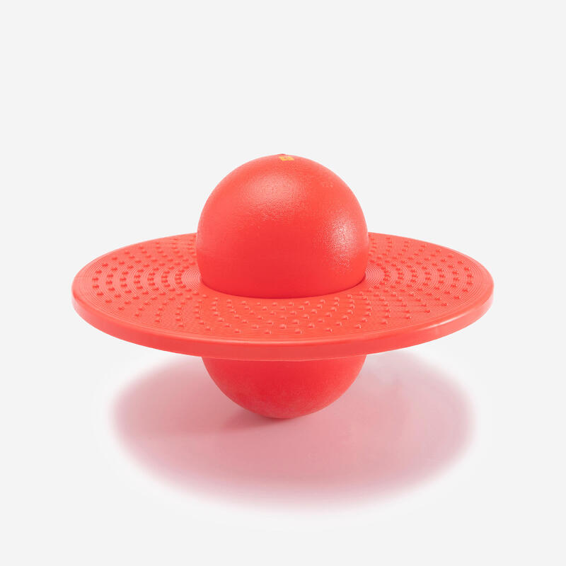 Egyensúlyfejlesztő labda, piros + pumpa