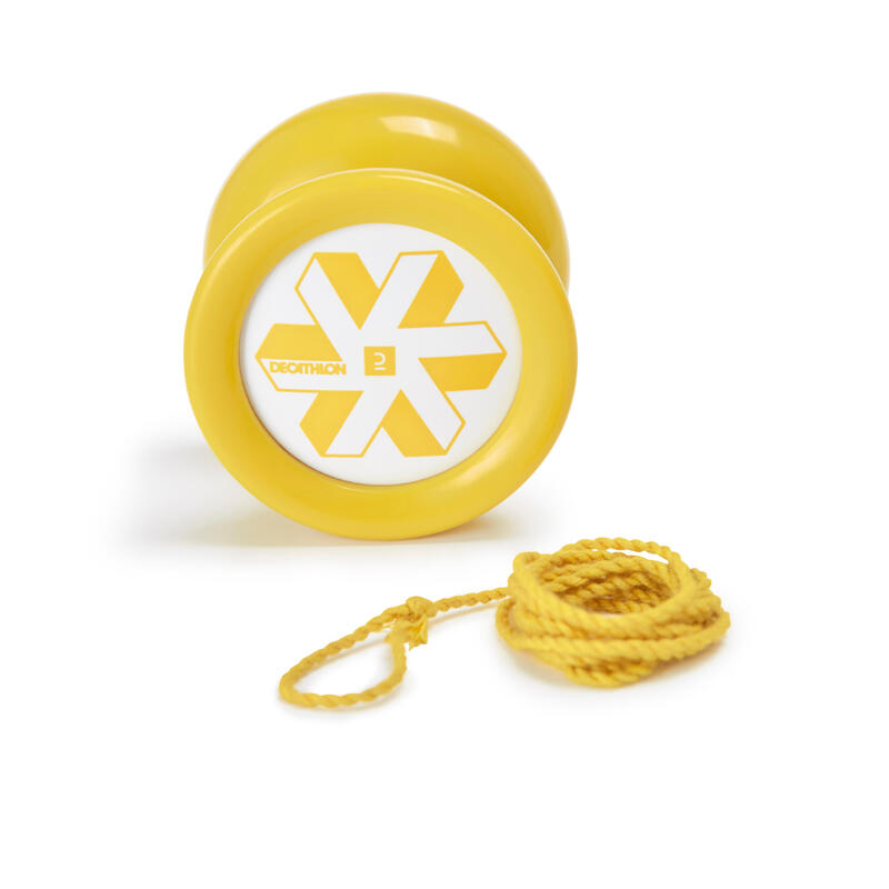 Responsive jojo voor jongleren geel