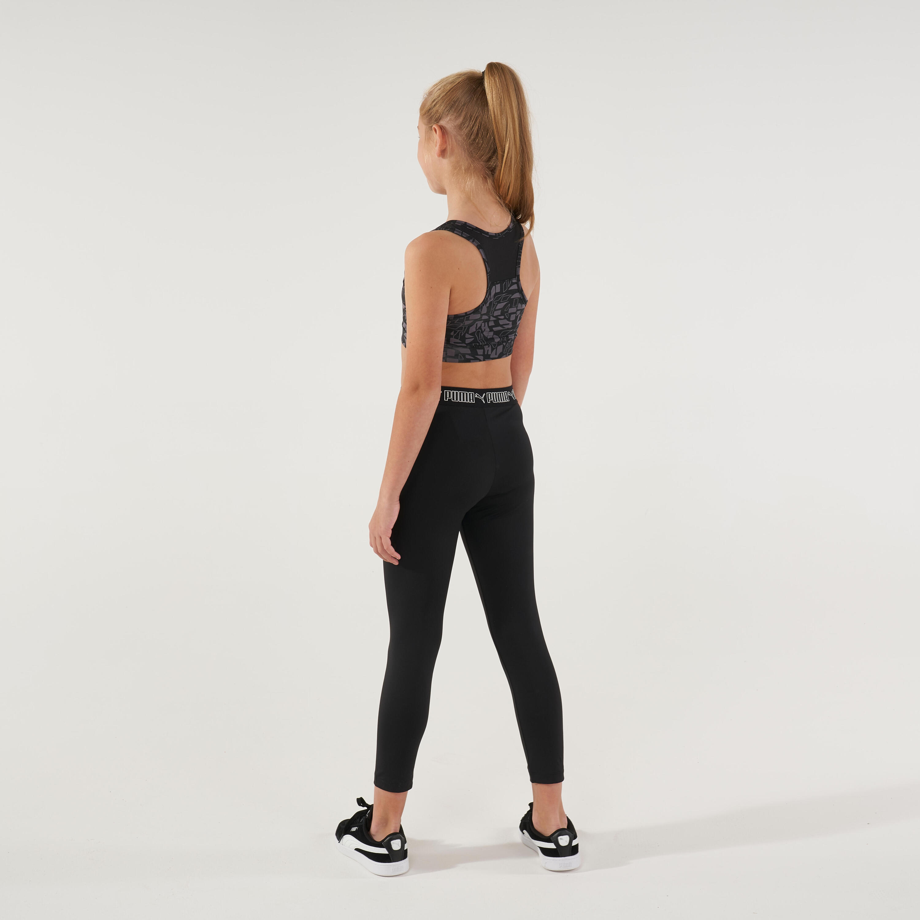 Sostenidors-Top Puma Nena Negre 2/8