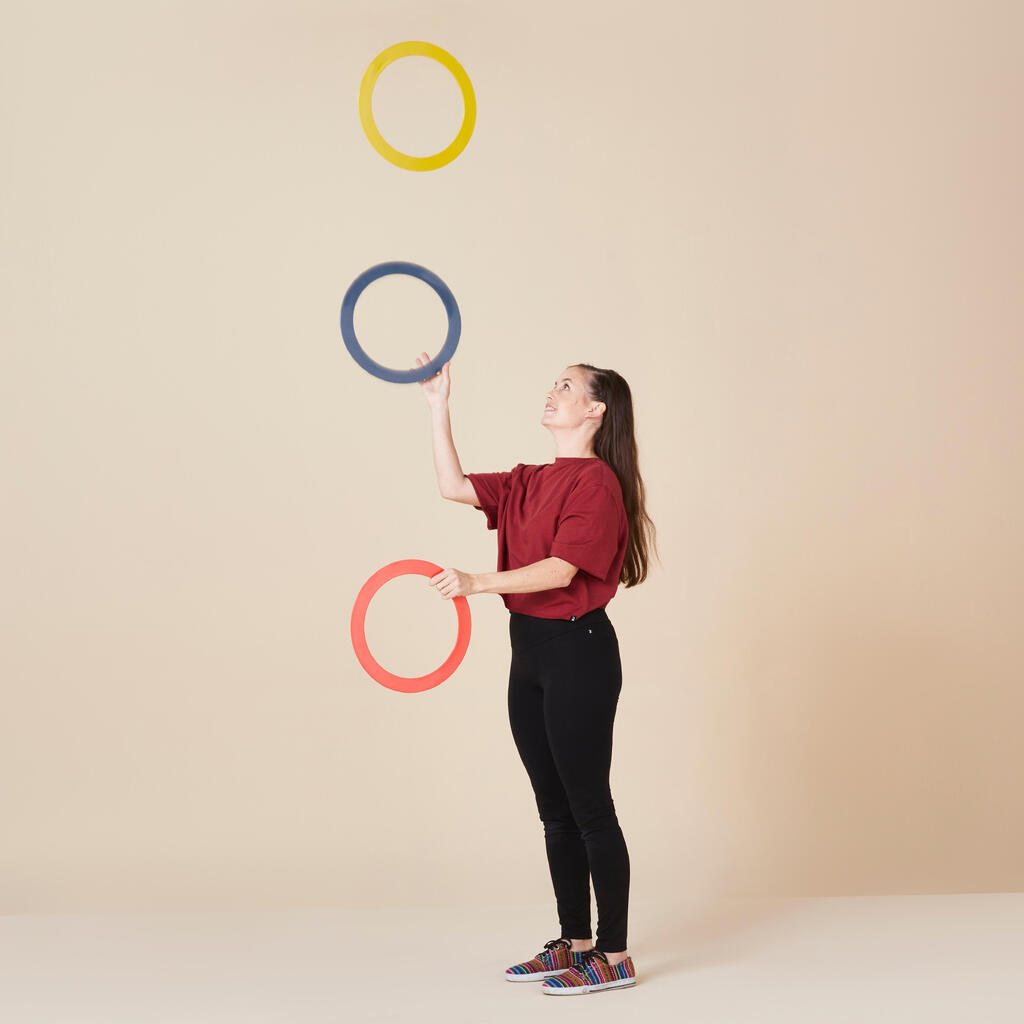 Three-Pack Juggling Rings 32 cm