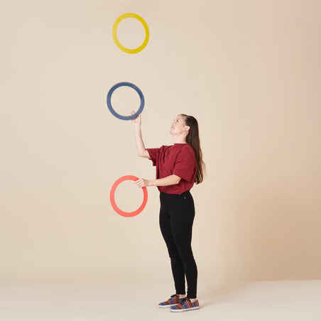 Set of Three Juggling Rings - 32 cm
