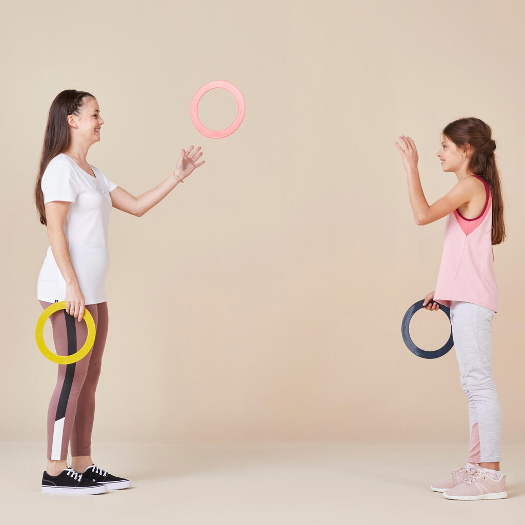 Súprava 3 žonglovacích kruhov 24 cm