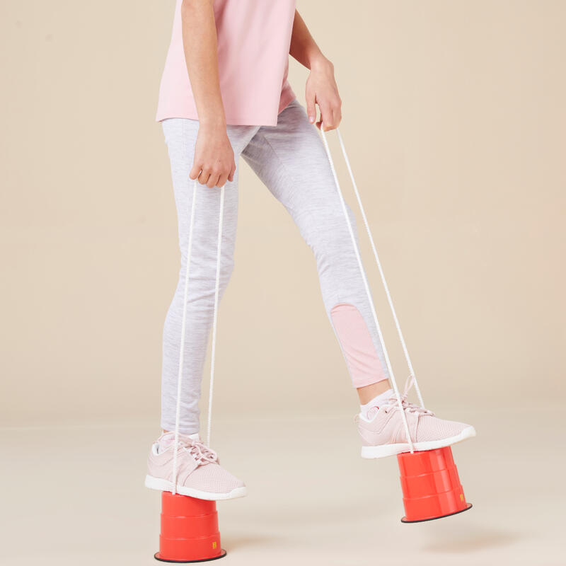 ECHASSES POTS POUR ENFANT AVEC PATINS ANTIDERAPANTS.