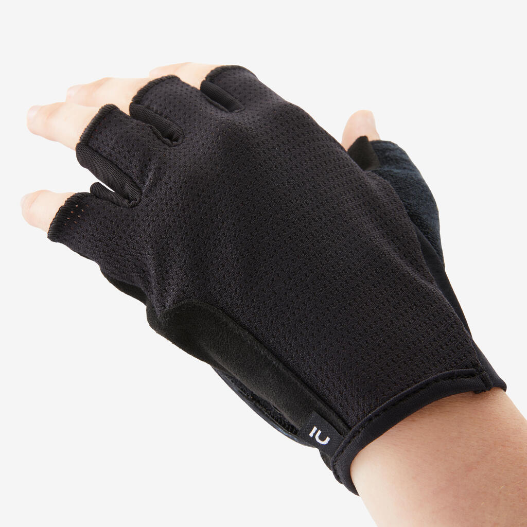Ochranné rukavice na korčule MF900 čierne