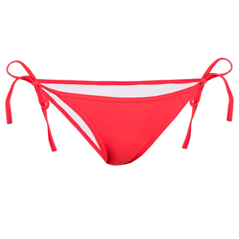 Braguita bikini Mujer lazos rojo