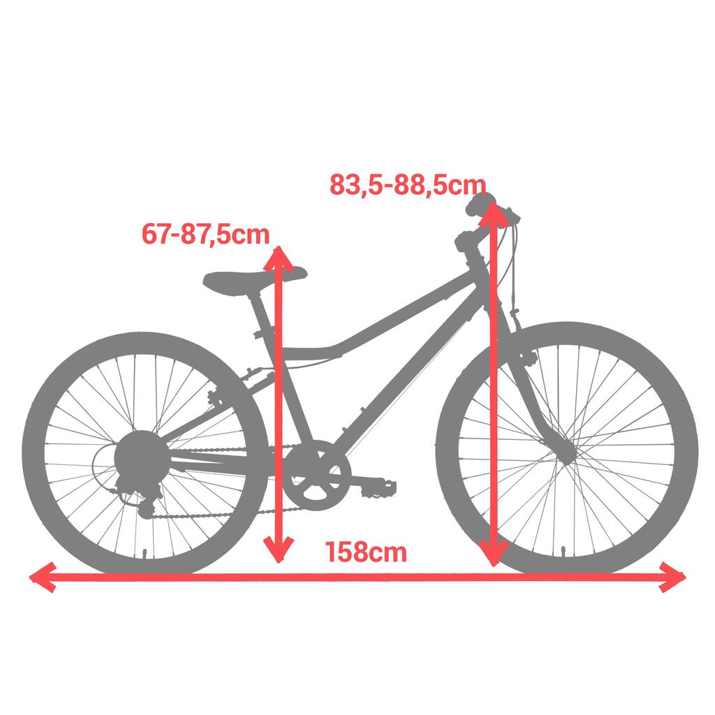 BICICLETA HÍBRIDA NIÑOS RIVERSIDE100 9 A 12 AÑOS