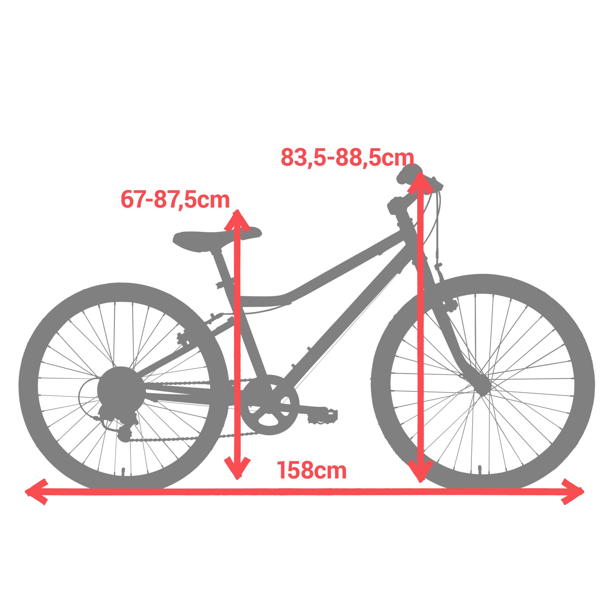 Vélo hybride enfant 24 po, Riverside 100, 9-12 ans - BTWIN