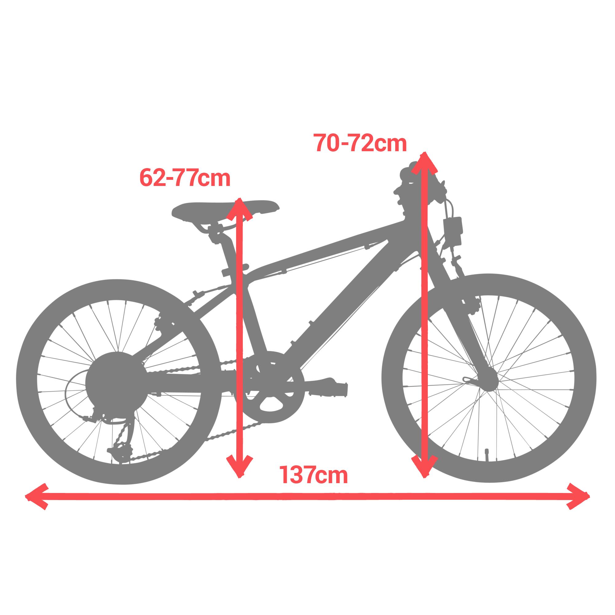 Bicicleta ni os 20 pulgadas Riverside 900 gris verdoso 6 9 a os