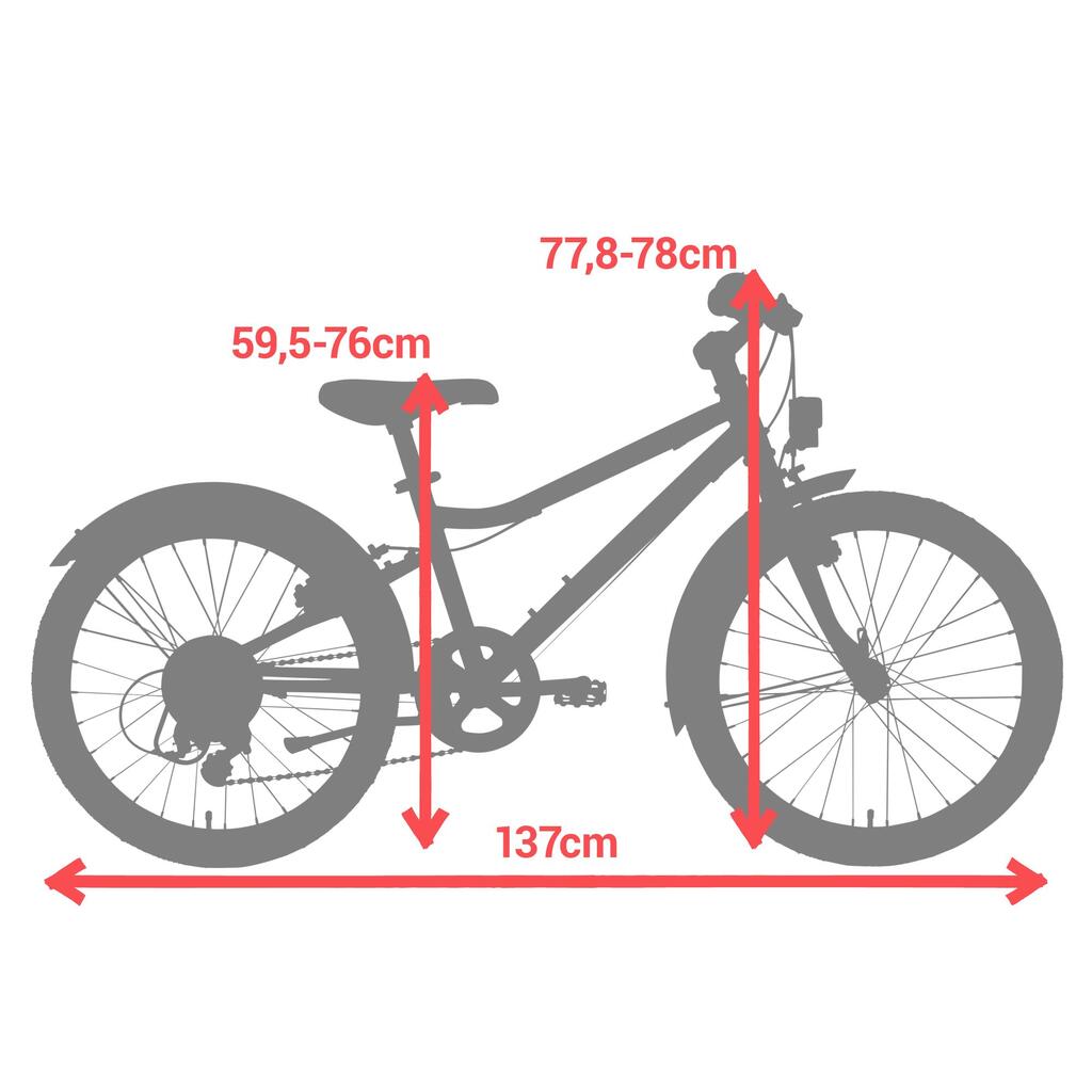 Bicicleta Polivalente Para Niños Riverside 500 20 pulg 6-9 años