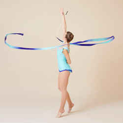 Rhythmic Gymnastics (RG) Ribbon 6m - Blue/Turquoise