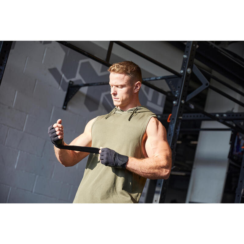 Comfort Weight Training Glove with Wrist Strap - Black