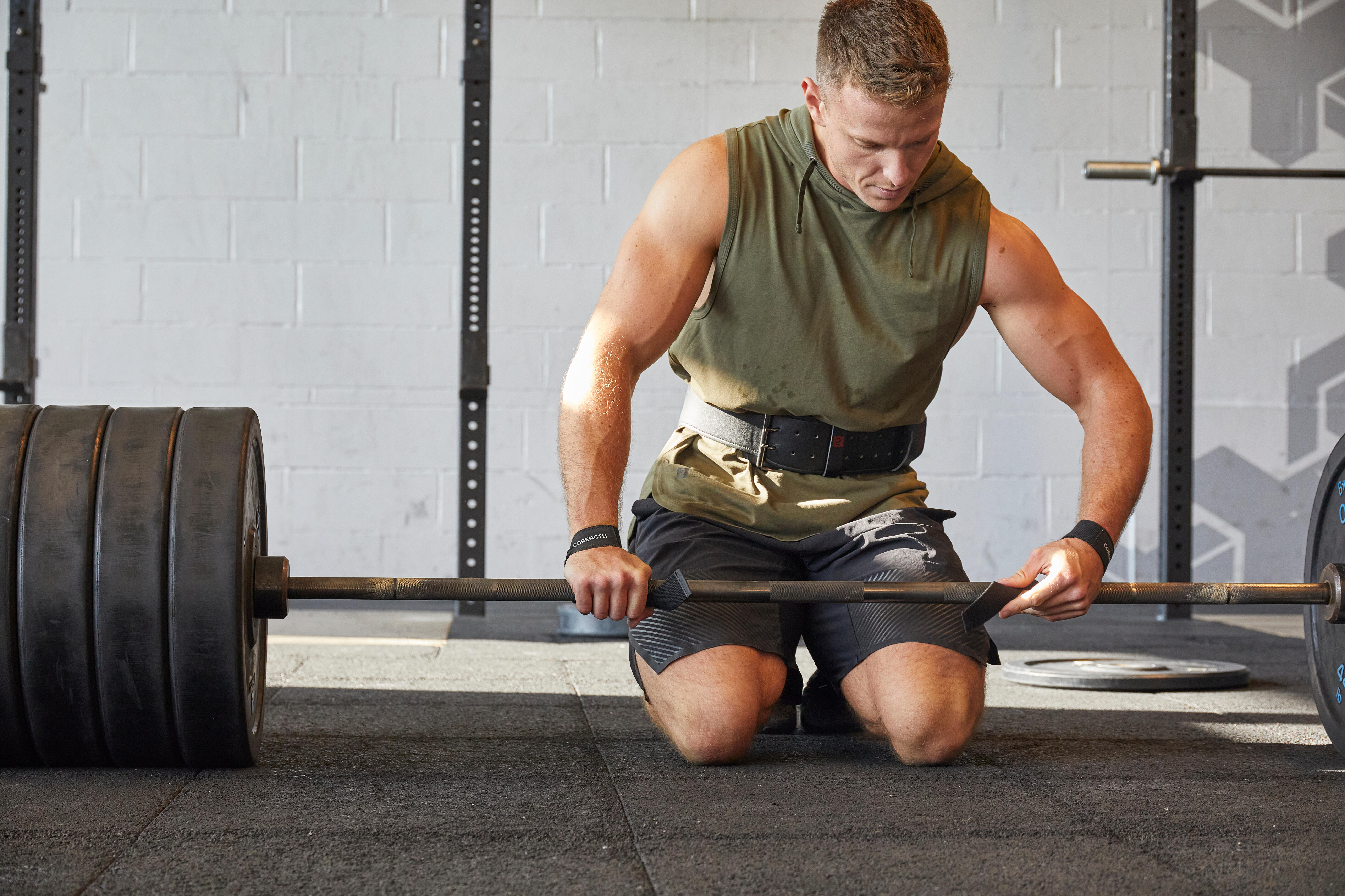 Weight Training Lifting Straps - DOMYOS