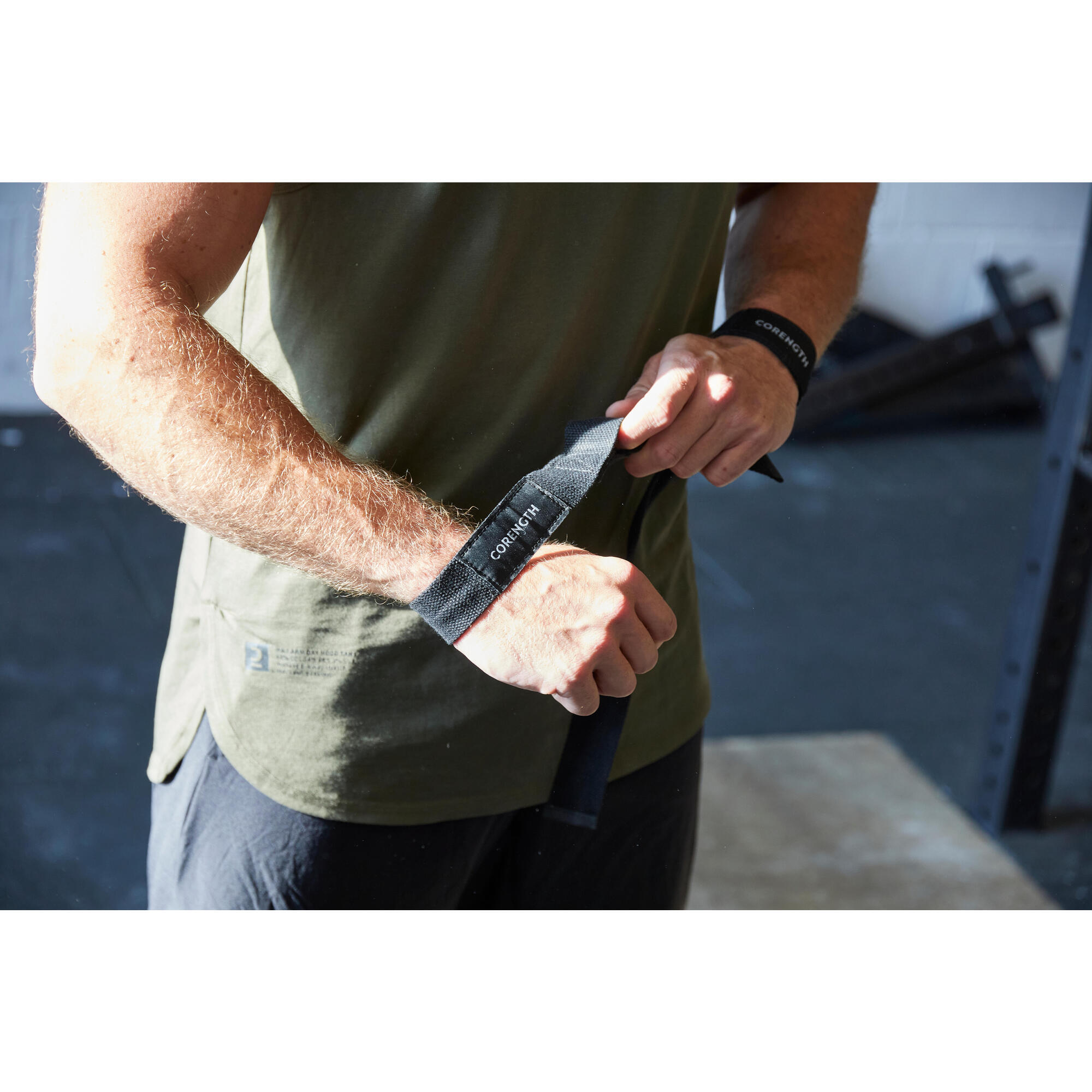 Weight lifting straps decathlon hot sale