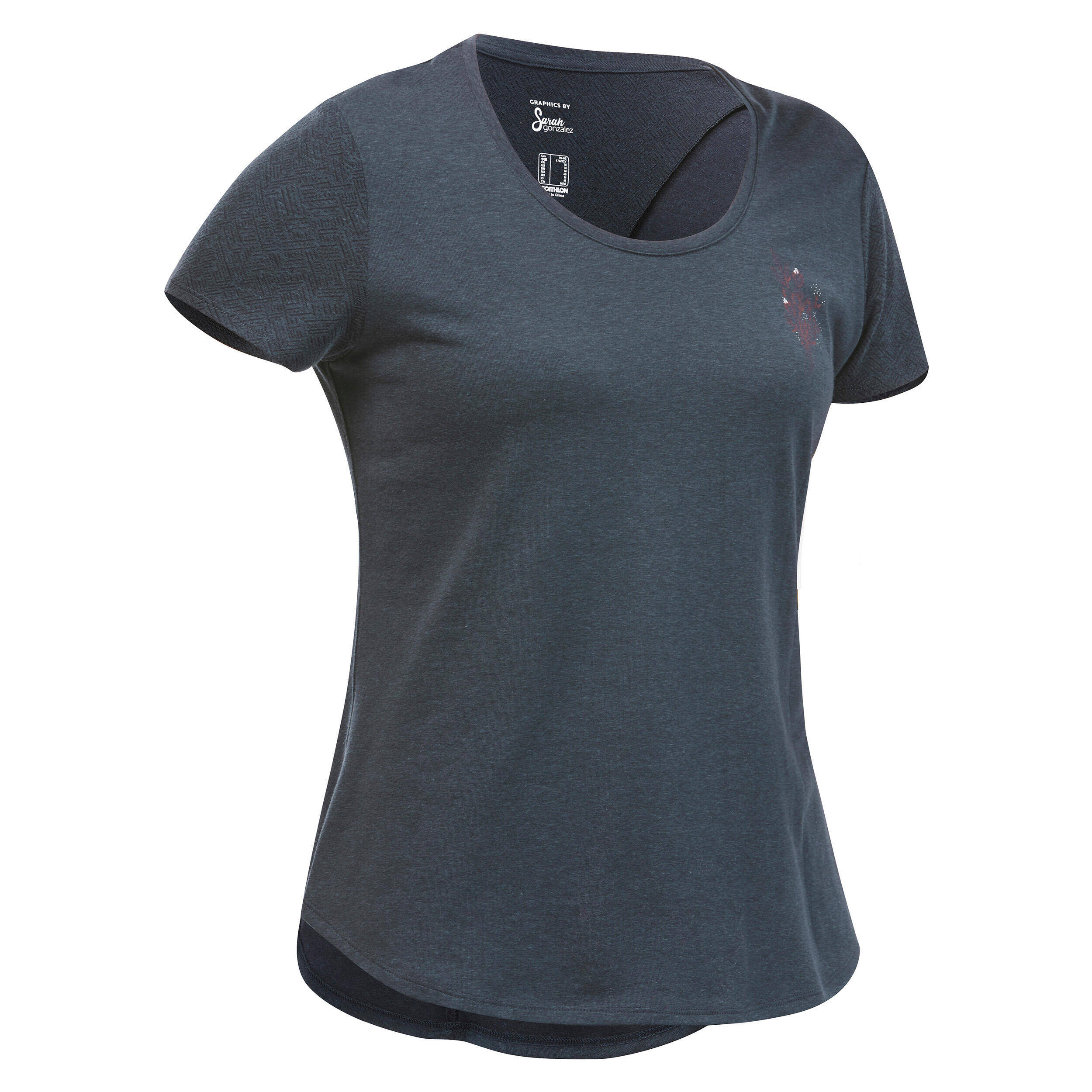 Women's Hiking T-shirt - NH500 -  1