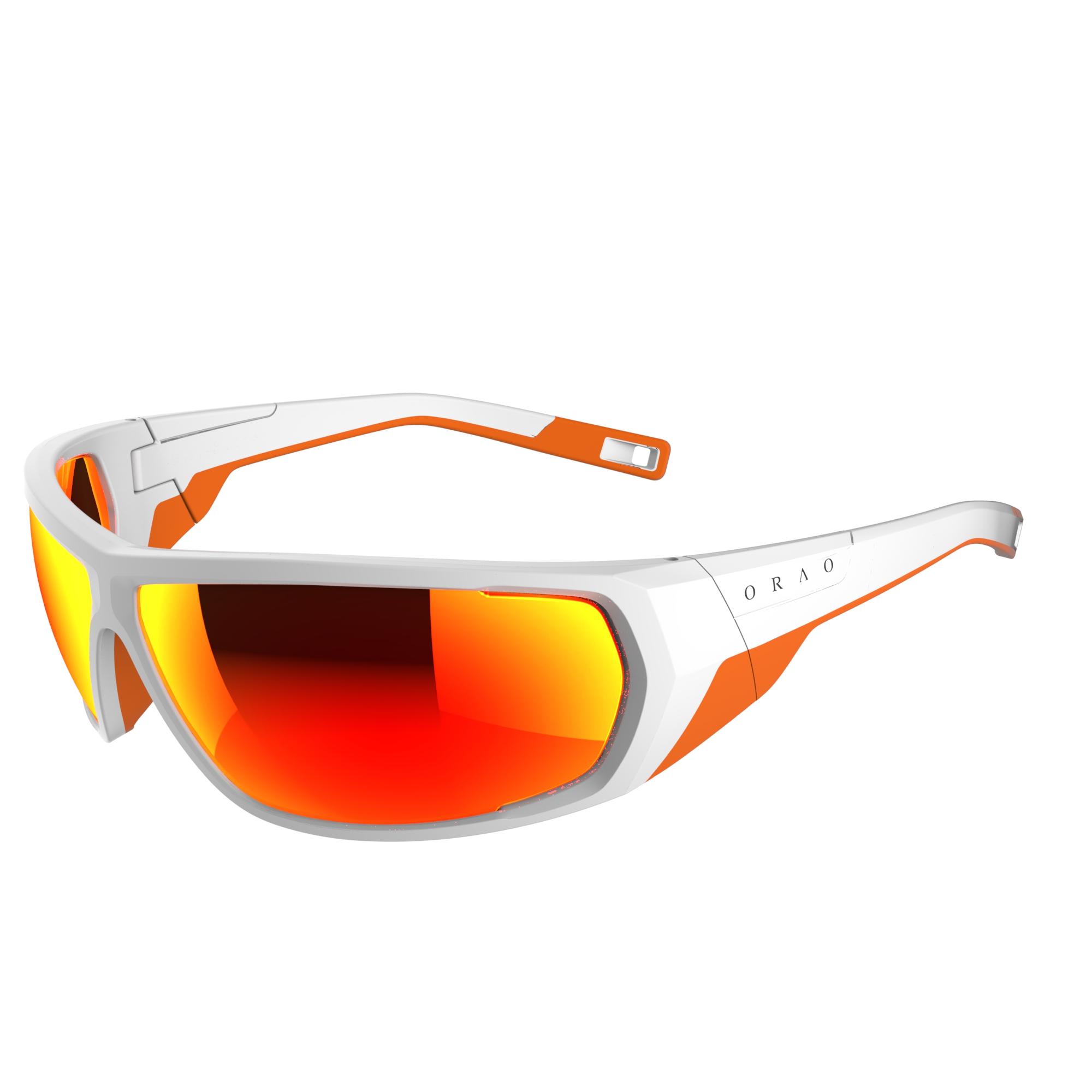 QUECHUA IWATE Adult Ski & Mountain Sports Sunglasses with Interchangeable Lenses - White